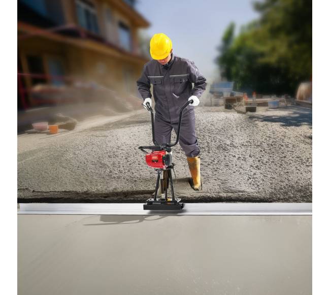 Benzininis betono lyginimo įrankis su 2445 mm aliuminio juosta7