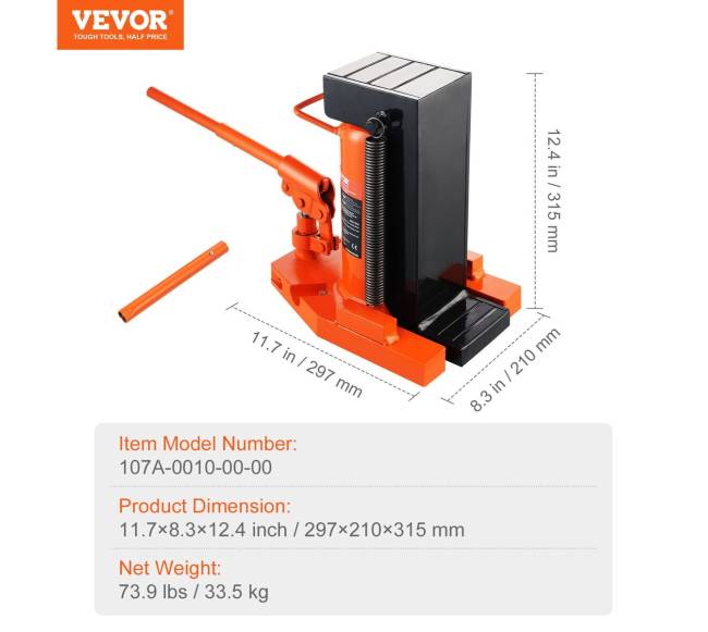 Hidraulinis krumpliaratinis keltuvas 10 t, 20 t6
