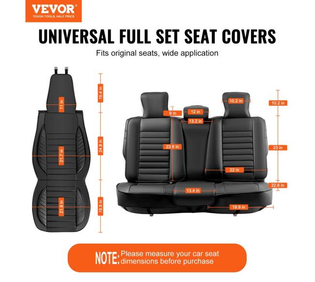 Automobilio sėdynių užvalkalai, universali 9 vnt. komplektacija1