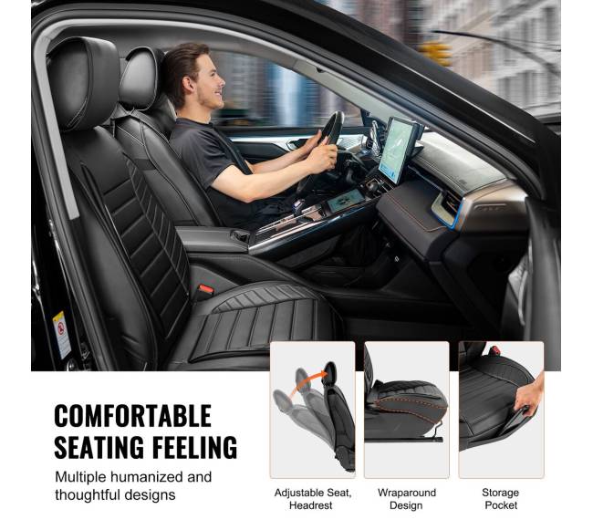 Automobilio sėdynių užvalkalai, universali 9 vnt. komplektacija6