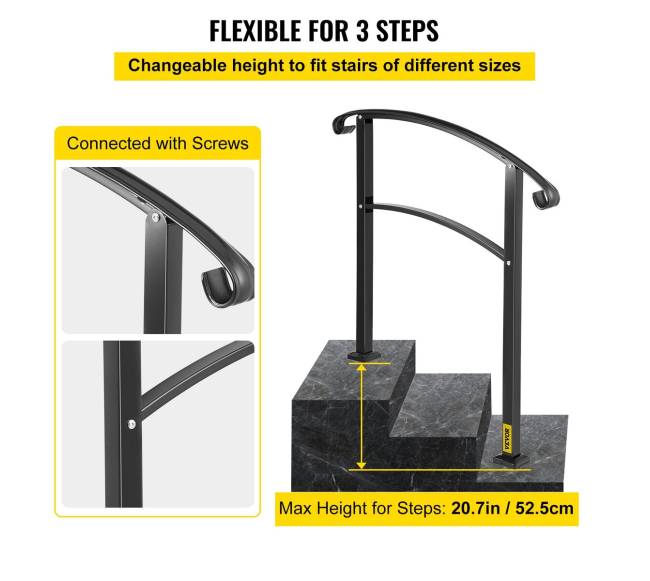 3 žingsnių laiptų turėklai iš kalto geležies2