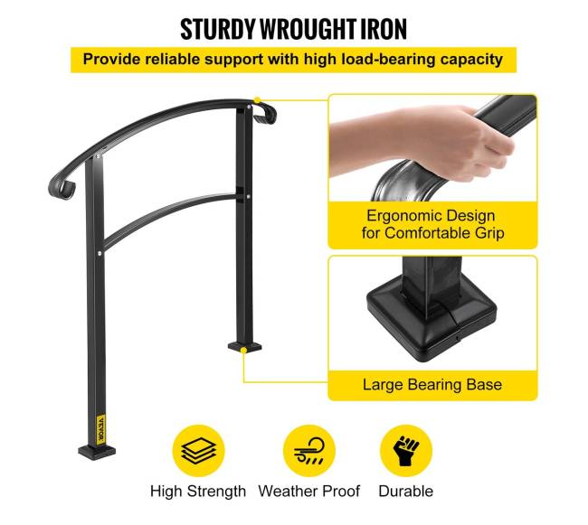 3 žingsnių laiptų turėklai iš kalto geležies3