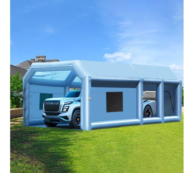 Pūtiška dažymo kabina 9 x 4.8 x 3.6 m7