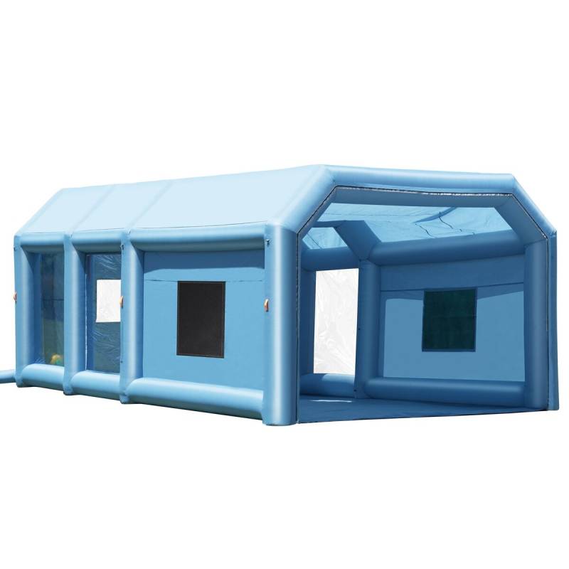 Pripučiamas dažymo stendas 8.5x4.8x3.3 m0