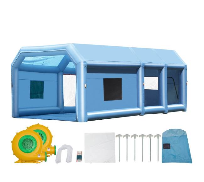 Pripučiamas dažymo stendas 8.5x4.8x3.3 m8