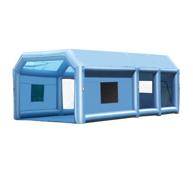 Pripučiamas dažymo stendas 8.5x4.8x3.3 m9