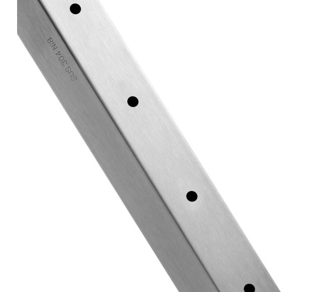 nerūdijančio plieno turėklo stulpelis 91 cm10