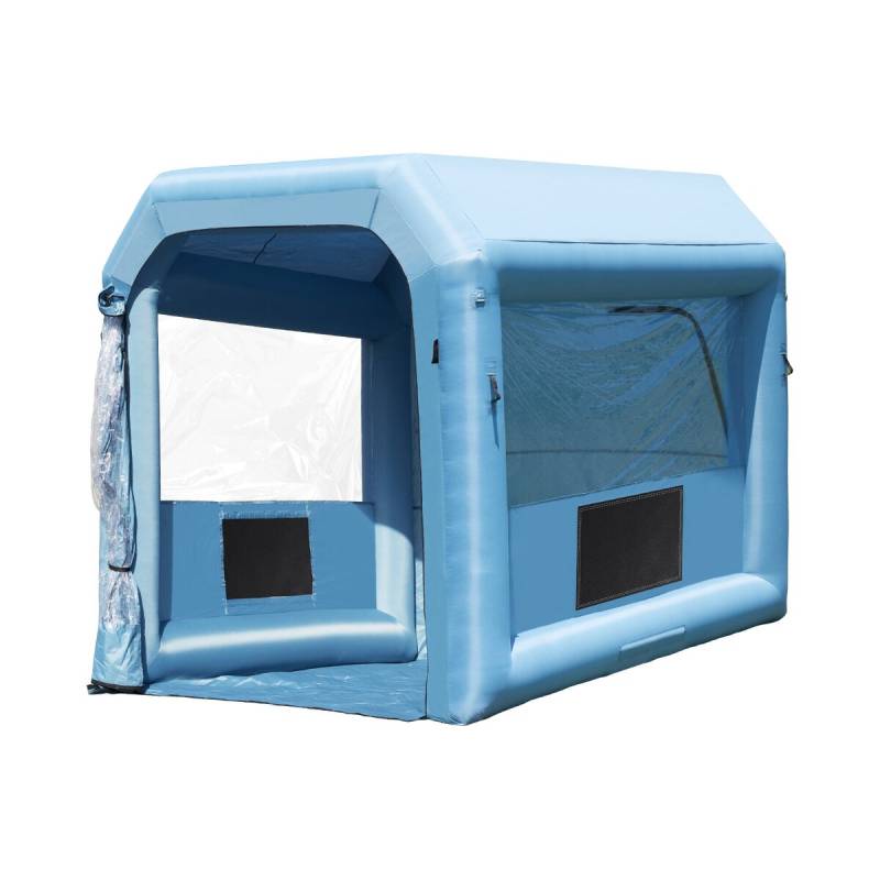 Pripučiama dažymo kabina su pūstuvu ir filtru0