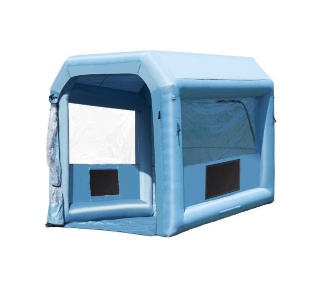 Pripučiama dažymo kabina su pūstuvu ir filtru9