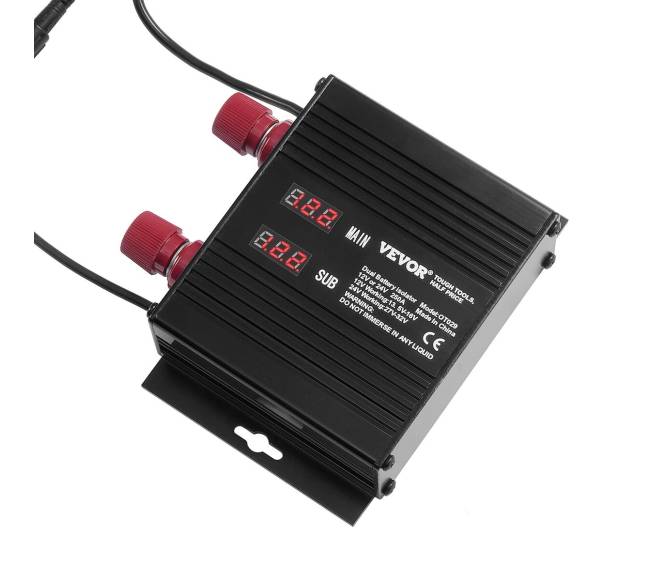 Išmanusis dvigubas akumuliatoriaus izoliatorius0