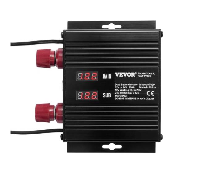 Išmanusis dvigubas akumuliatoriaus izoliatorius9