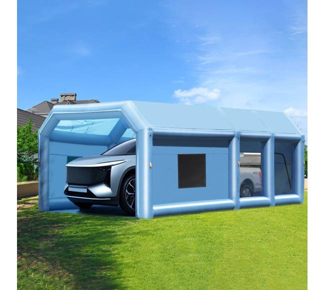 Pripučiama dažymo kabina, 10 x 6.4 x 4.5 m7