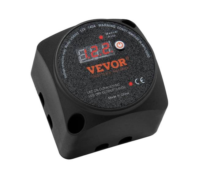 Dualus akumuliatorių relės rinkinys 12V 140A9