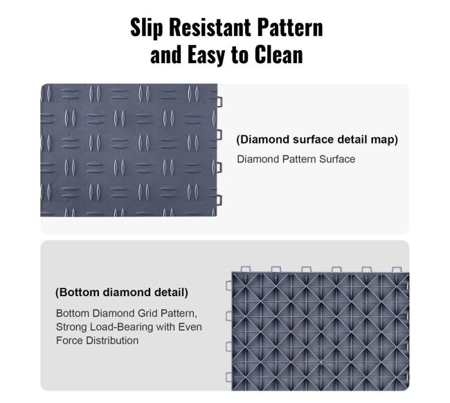 Grafiniai pilki tarpusavyje susisiekiantys garažo plytelės3