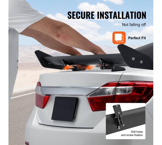 GT universalus aliumininis galinis spoileris5