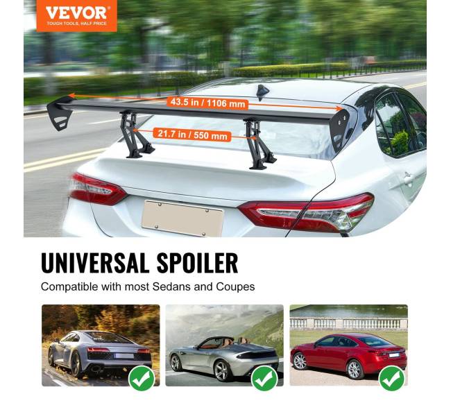 Universalus galinis spoileris automobiliui1