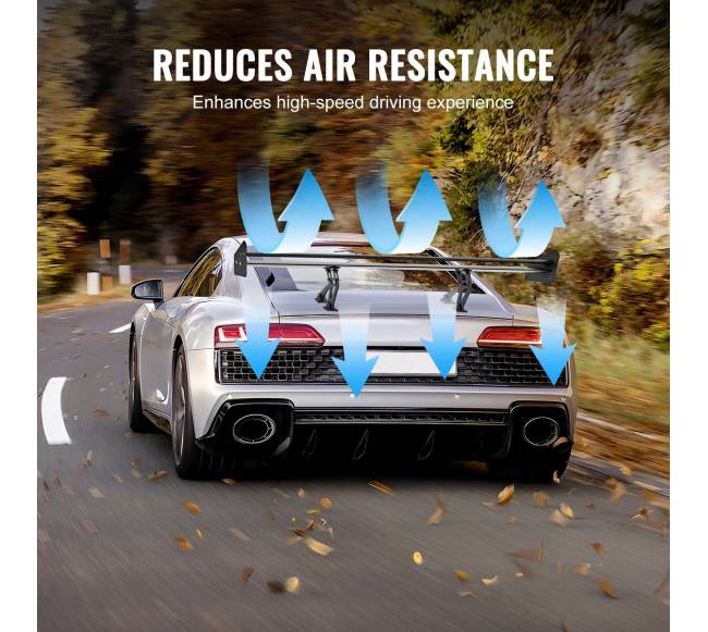 Universalus galinis spoileris GT stiliaus 53,4 cm4