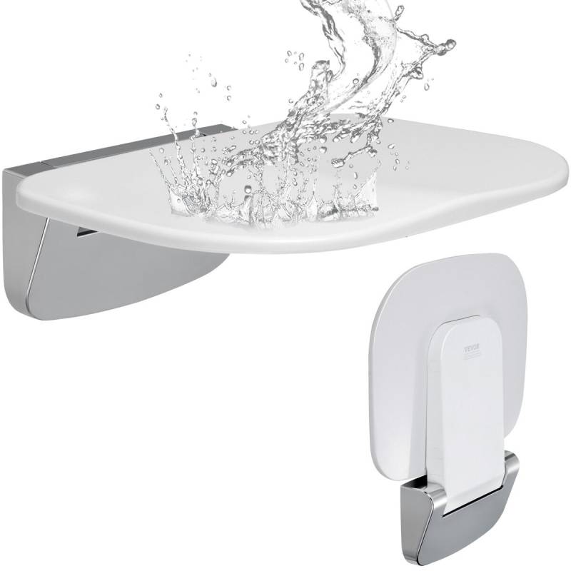 Sulenkiama dušo sėdynė 34.5cm x 32.5cm sieninė0