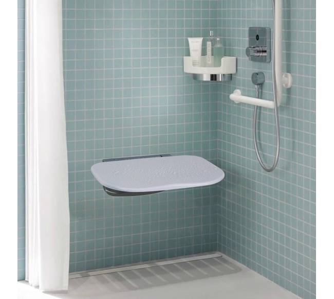 Sulenkiama dušo sėdynė 34.5cm x 32.5cm sieninė7