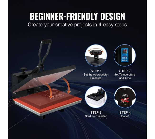 Šilumos presas sublimacijai ir marškinėliams5