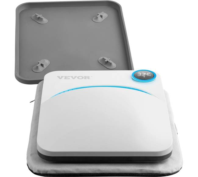 Šiluminis presas 9 x 9 colių sublimaciniams marškinėliams8