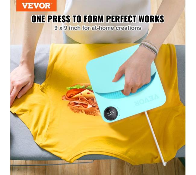 Nešiojama šilumos presė sublimaciniams marškinėliams1