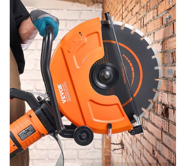 16 colių elektrinis betono pjūklas su vandens siurbliu7