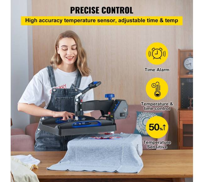 15x15 cm tekstilės sublimacinė presavimo mašina3