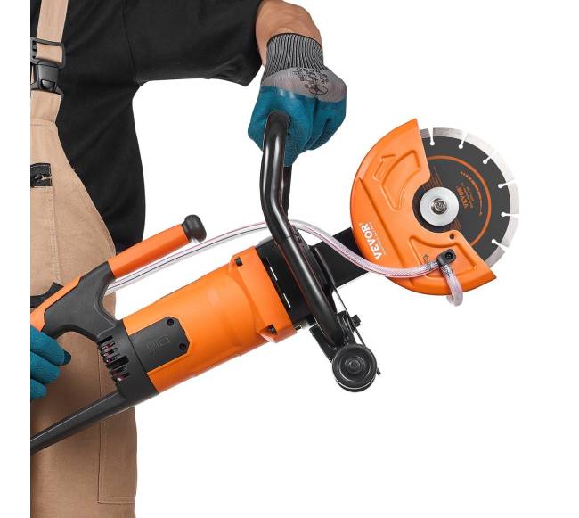 Elektrinis betono pjūklas su vandens pompa ir geležte10