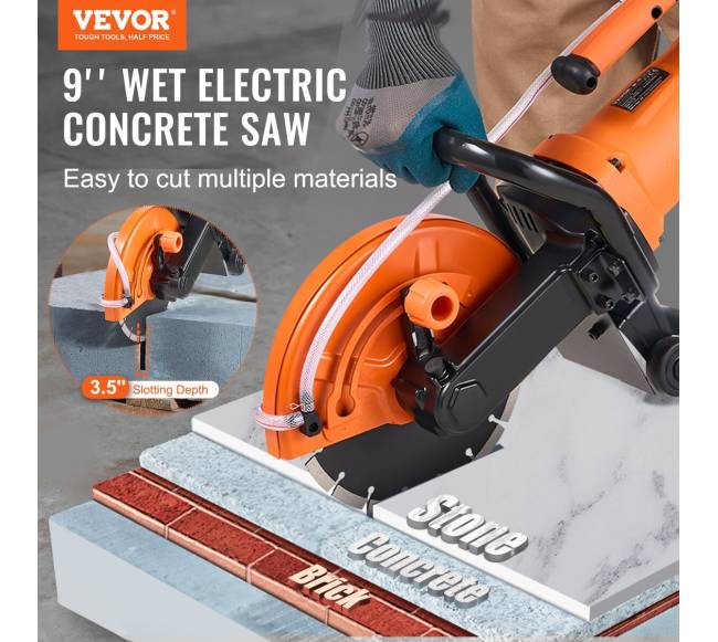 9 colių elektrinė betono pjovimo mašina1