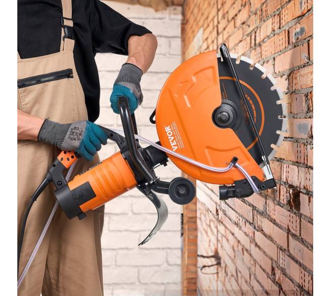 14 colių elektrinis betono pjūklas su vandens pompa7