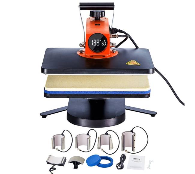 Šilumos spaudimo įrenginys 12x15 cm 8in18