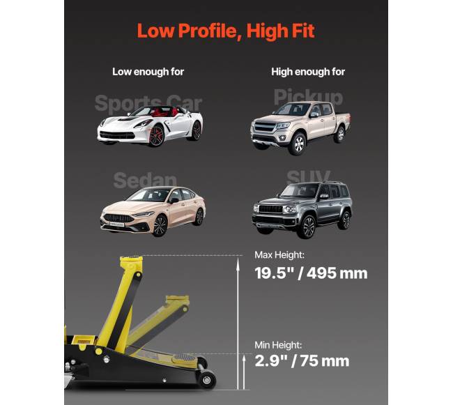 Žemo profilio automobilis domkratas 3 tonų2