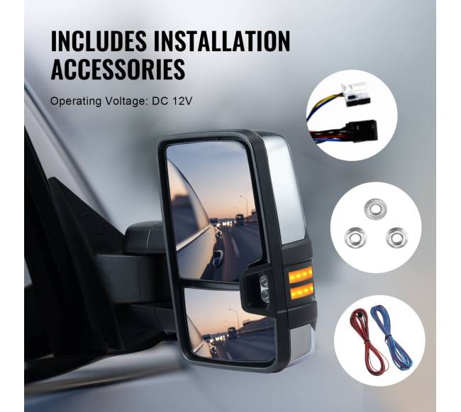 Elektriniai šildomi vilkimo veidrodėliai Chevrolet5