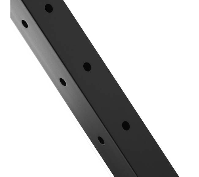 Laiptų turėklų kampinis stulpas 107x2.5x5 cm juodas10