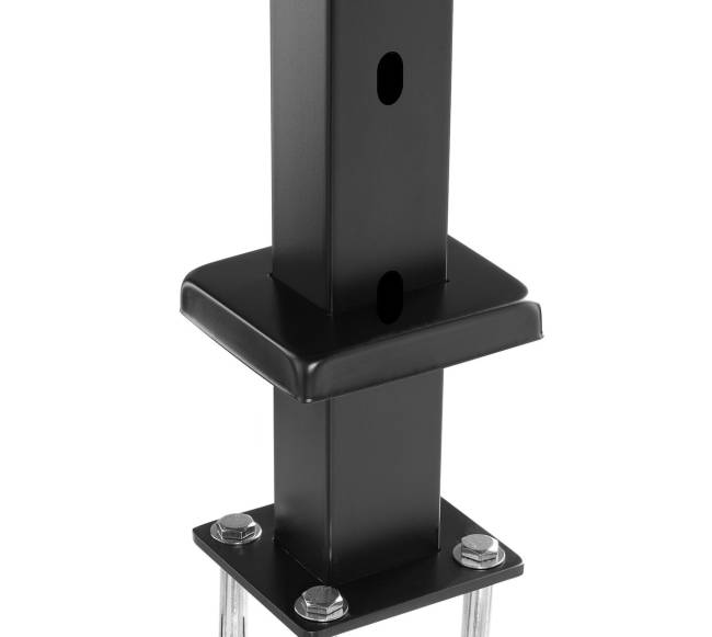 Laiptų turėklų stulpas, juodas0