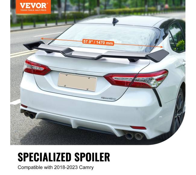 Galinis spoileris GT stiliaus Toyota Camry1