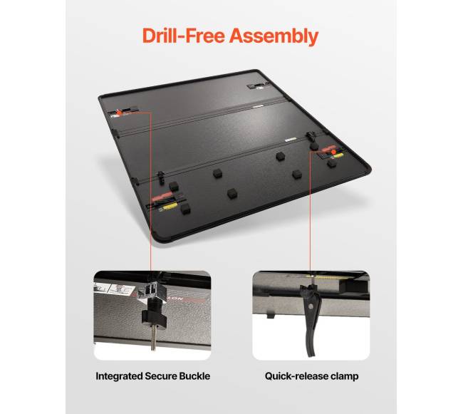 Trifoldinis Toyota Tundra bagažinės dangtis 2014-20244