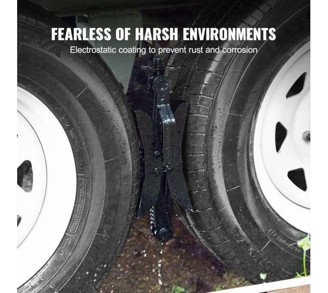 Ratų chock stabilizatoriaus komplektas RV priekaboms5