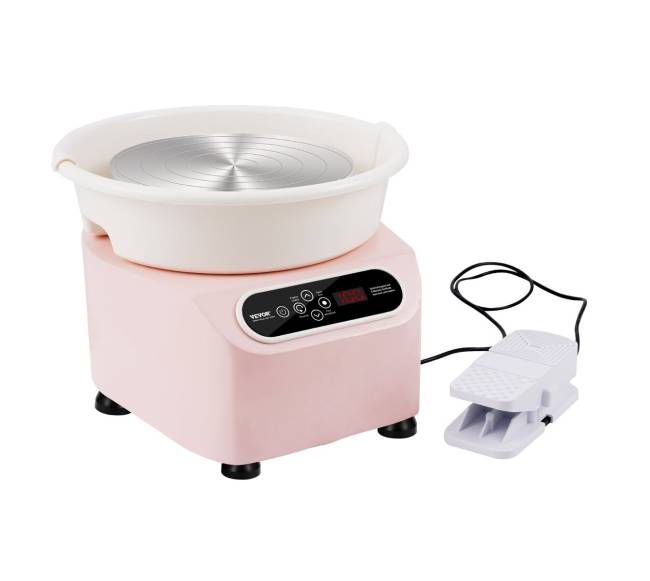 Keramikos žiedimo staklės su pedalais ir ekranu, 11 col.0