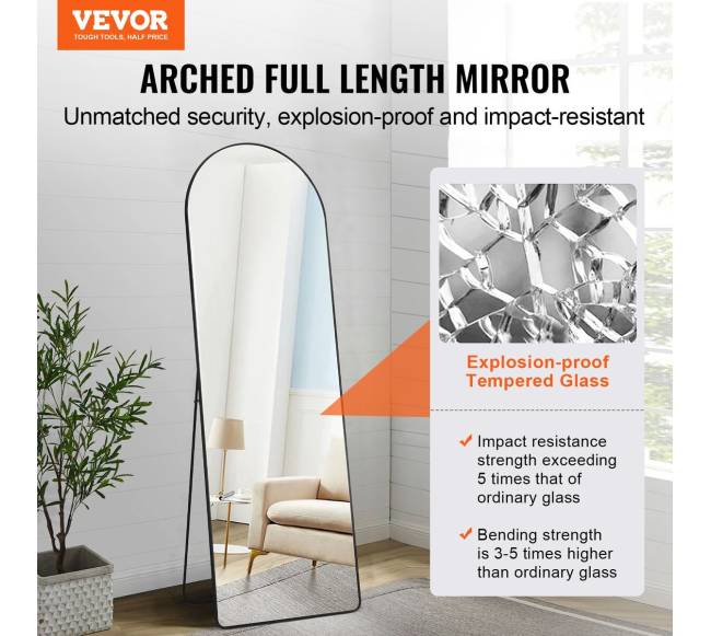 Didelis veidrodinis arkinis veidrodis 165x55 cm1