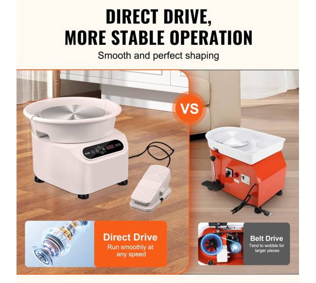 10 colių keramikos žiedimo ratas su pėdalais2