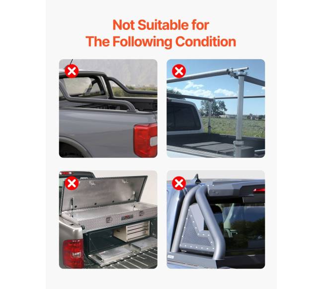 Tri-fold dangtis Toyota Tacoma 2016-20236