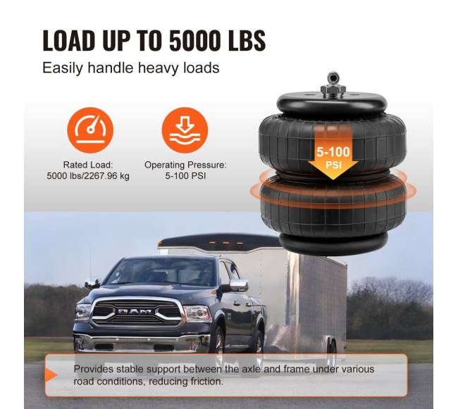 Oro pagalvių pakabos rinkinys Ford F250F3502