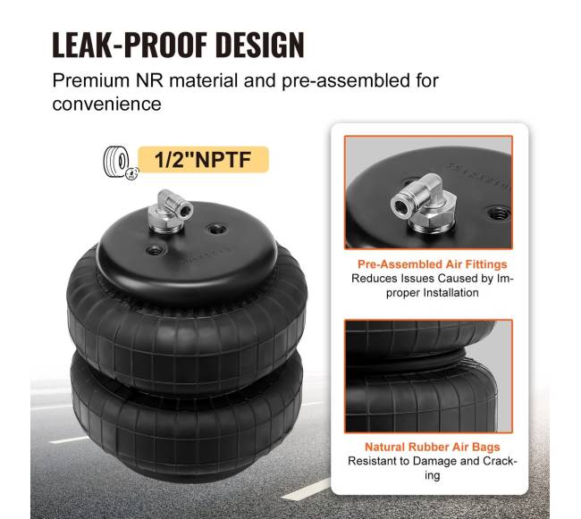 Oro pagalvių pakabos rinkinys Ford F250F3503