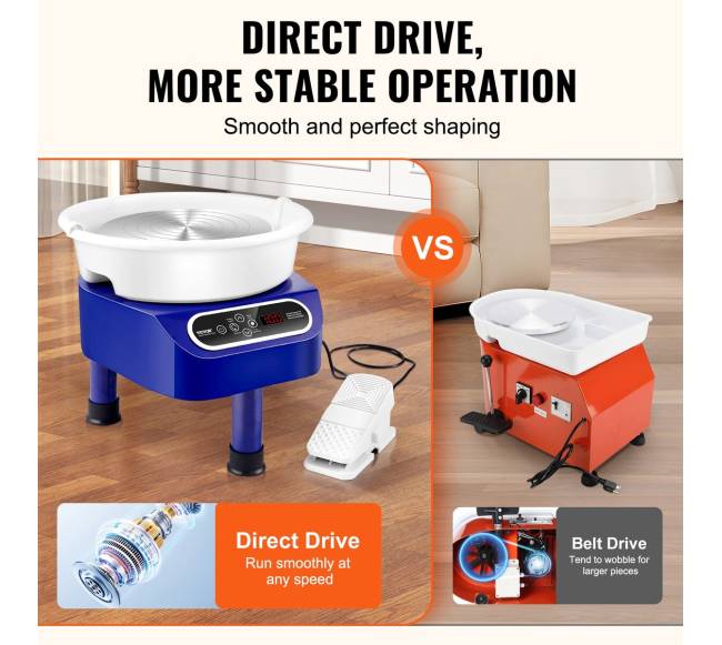 Keraminis žiedimo ratas 28 cm su paminomis2