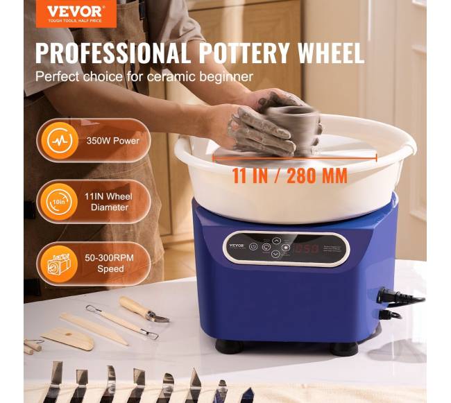 Keramikos ratelis su pėdalais ir ekranu1