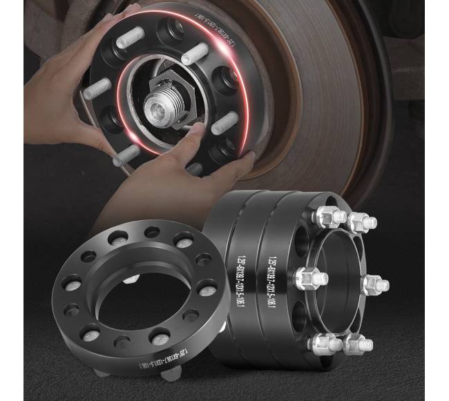 Ratų tarpiklis 31.75mm 6 tvirtinimo juodas7