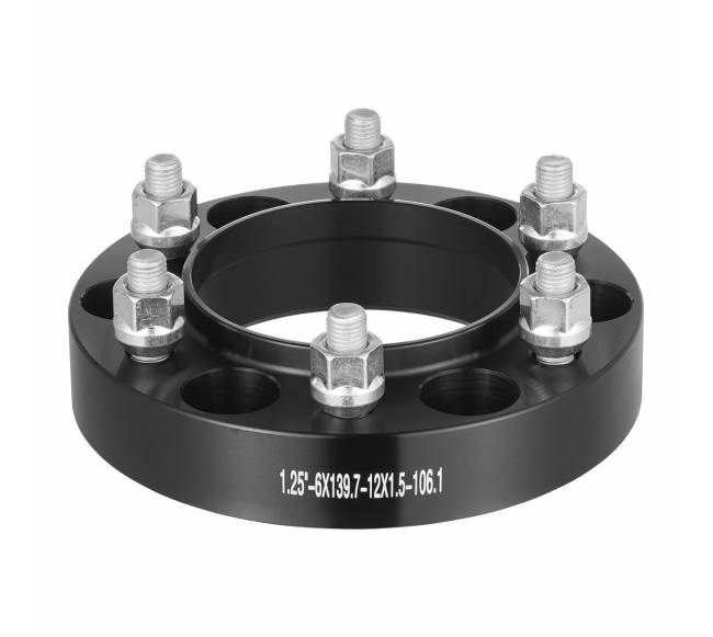 Ratų tarpiklis 31.75mm 6 tvirtinimo juodas9