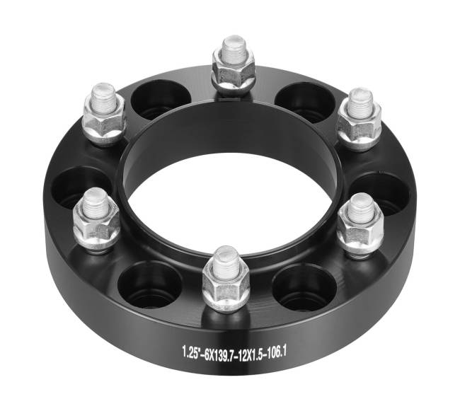 Ratų tarpiklis 31.75mm 6 tvirtinimo juodas10